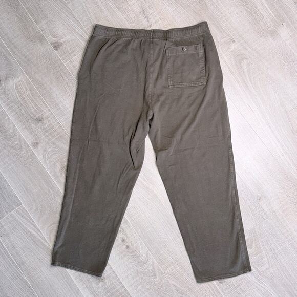 DULUTH TRADING CO. Brown Elastic Drawstring Waist Zip Fly Casual Pants Men’s - Picture 6 of 6